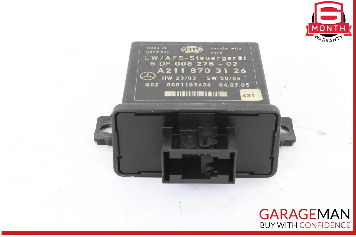 06-10 Mercedes W219 CLS63 AMG Headlight Head Light Lamp Control Module Unit OEM