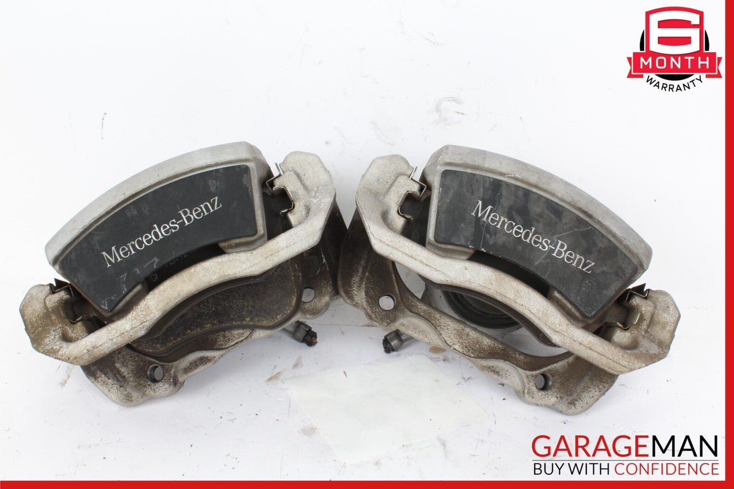 08-15 Mercedes W204 C250 Front Left & Right Side Brake Caliper Calipers Set OEM