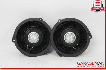 12-18 Audi A6 Rear Left and Right Side Door Audio Sound Speaker Set 4G0035411
