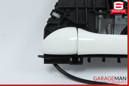 06-13 Mercedes W164 ML350 GL450 Rear Left Side Exterior Door Handle White OEM