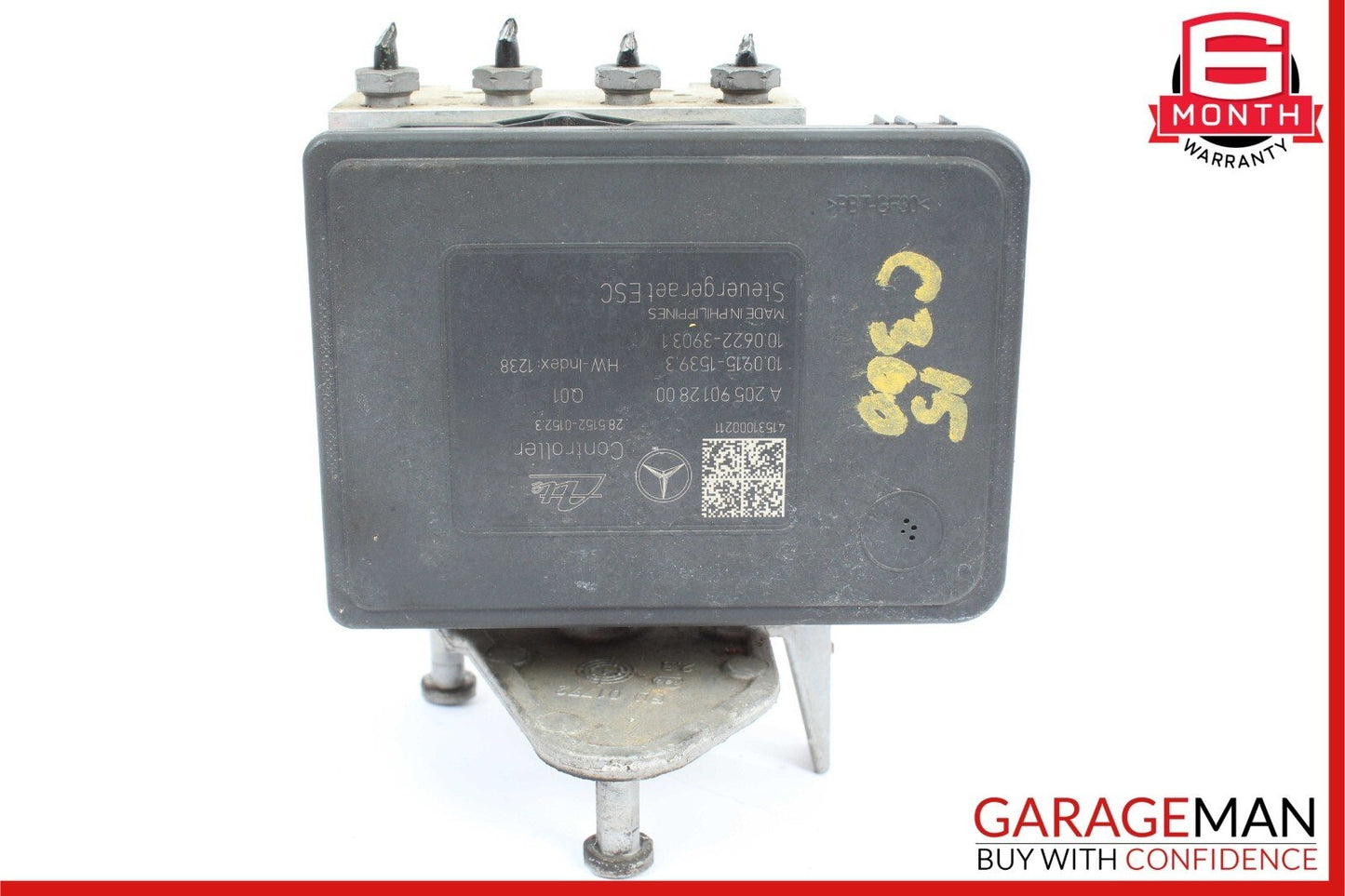 15-20 Mercedes W205 C300 ABS Anti Lock Brake Pump Control Module 2059012800 OEM