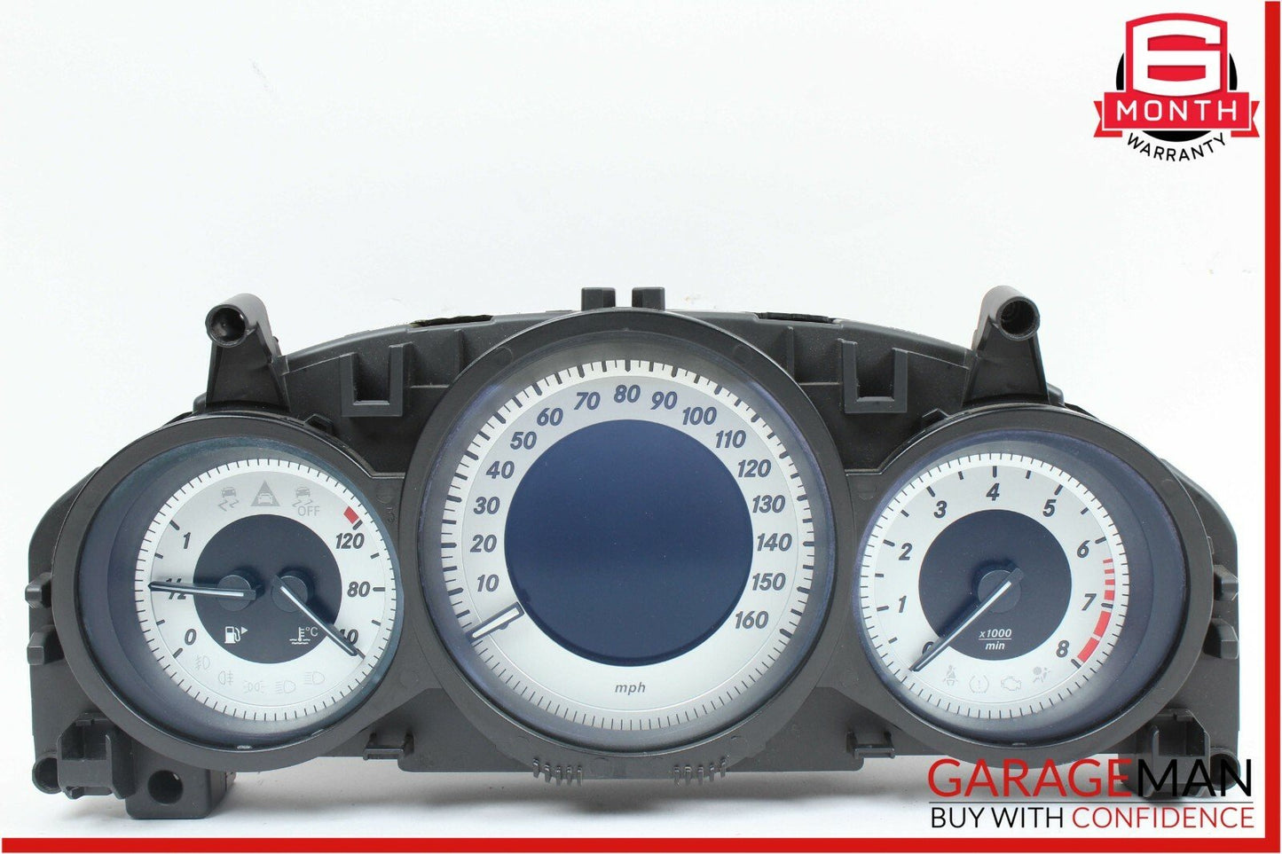 12-14 Mercedes W204 C250 Speedometer Odometer Instrument Cluster Gauge Assembly