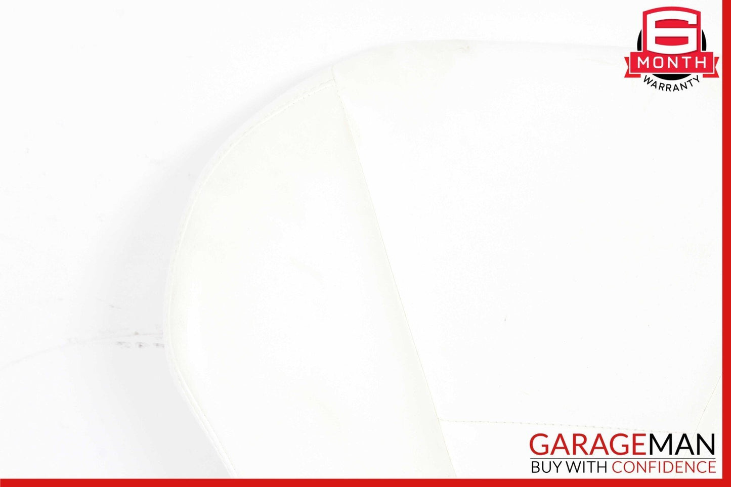 16-20 Tesla Model S Front Right Side Top Upper Seat Cushion Cover White OEM