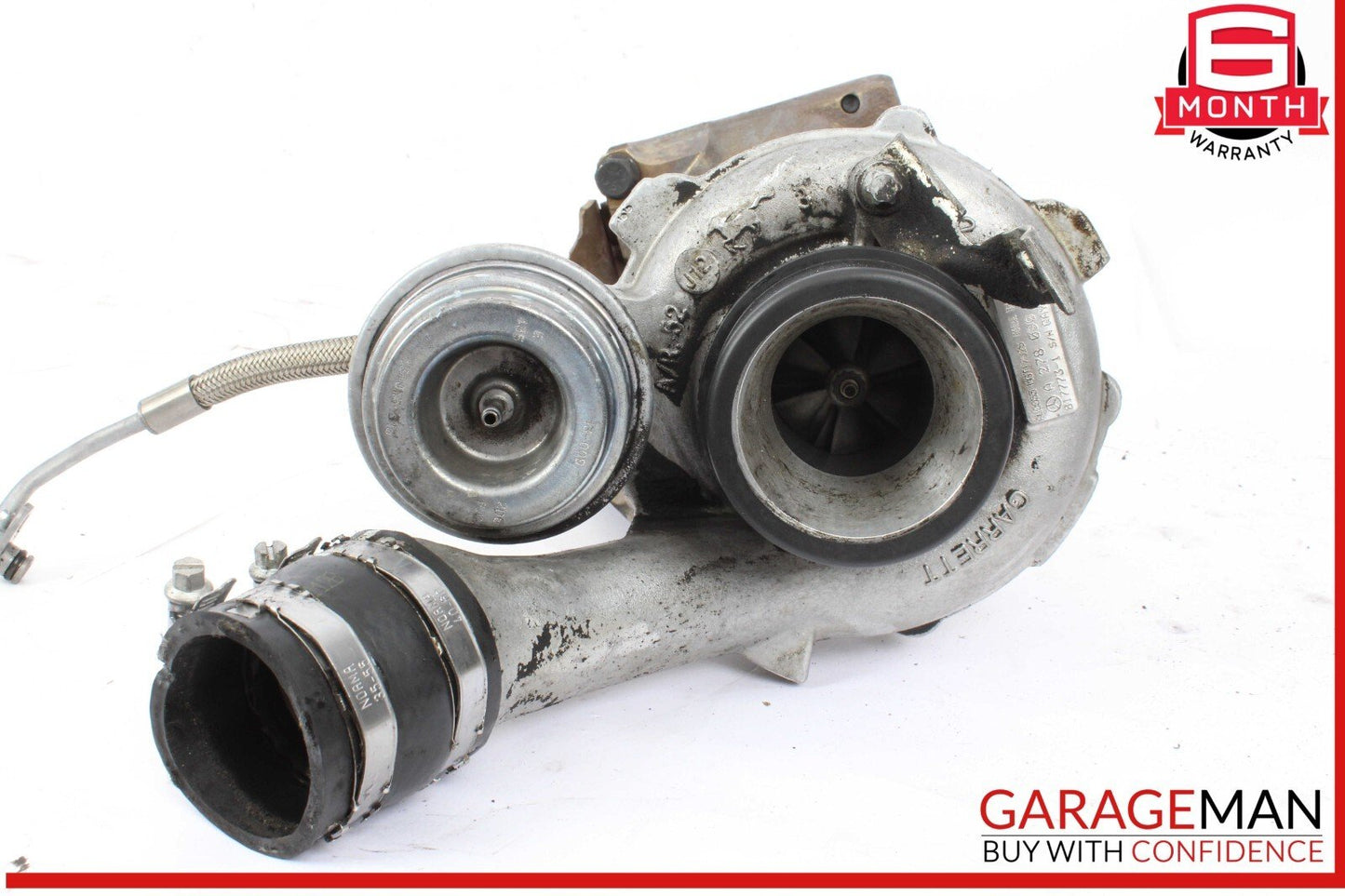 11-16 Mercedes X166 GL450 S550 Left Turbocharger Turbo Charger Manifold OEM
