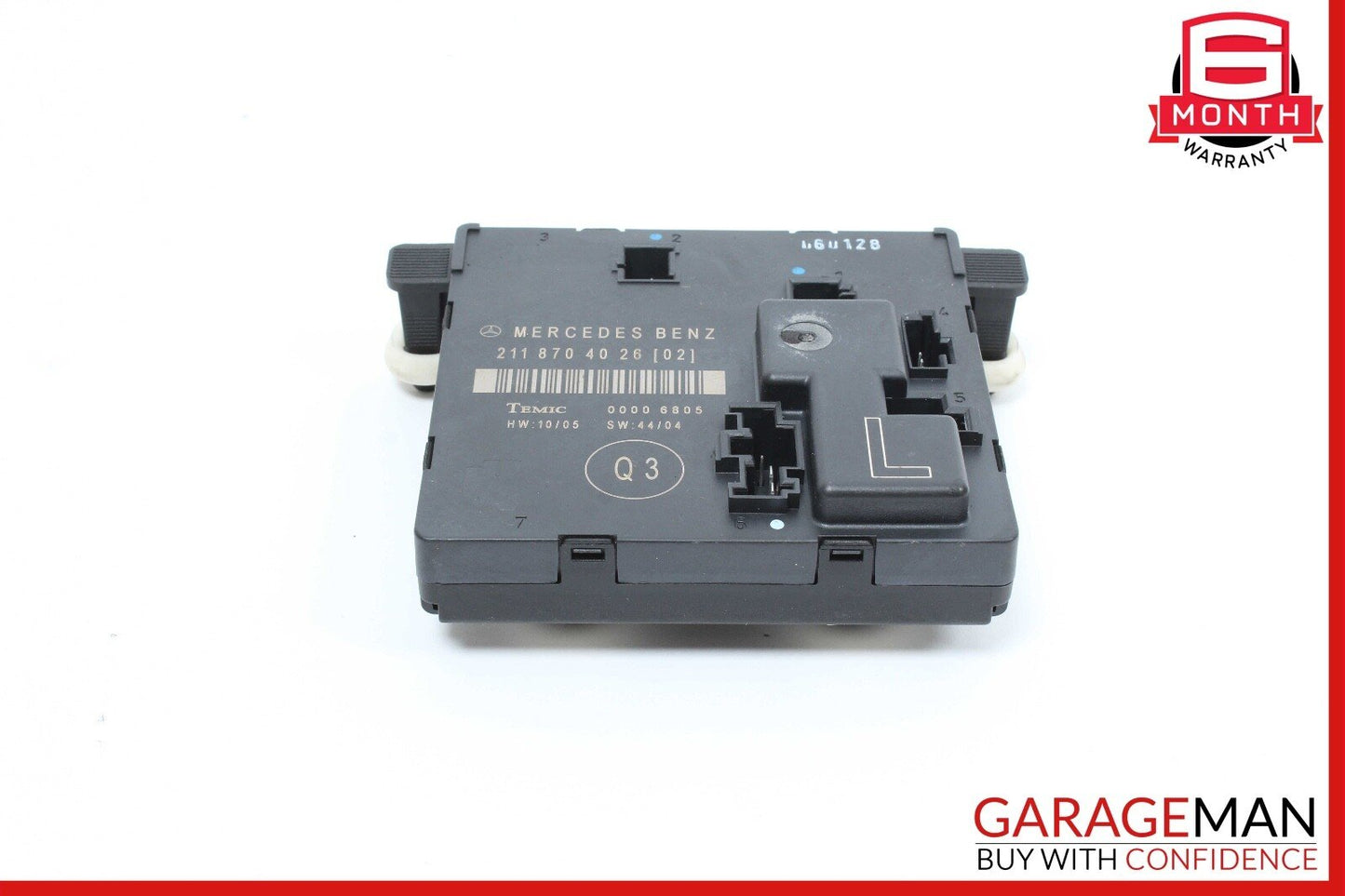 03-09 Mercedes W211 E350 E500 E550 Door Control Module Rear Left Side OEM