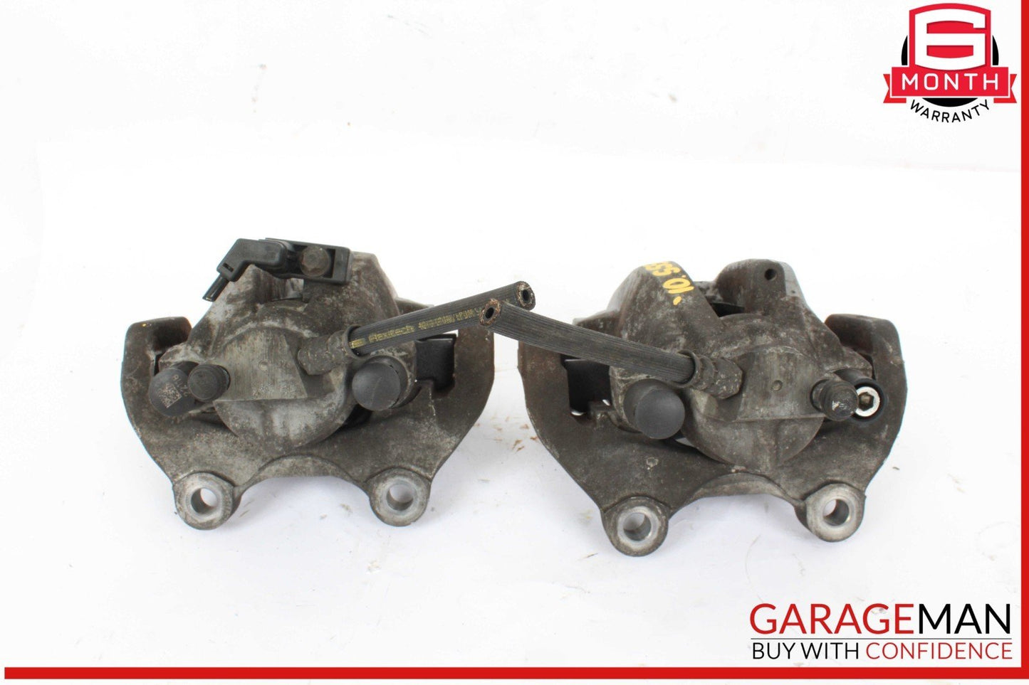 07-14 Mercedes W221 S550 S400 Rear Left & Right Side Brake Calipers Set OEM