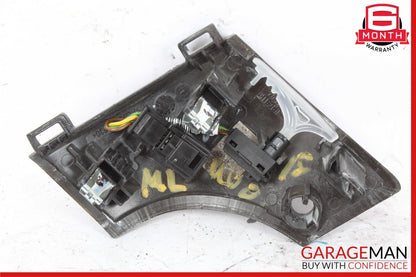 13-19 Mercedes W166 ML400 GLS550 Front Left Side Dashboard Trim Cover Wood OEM