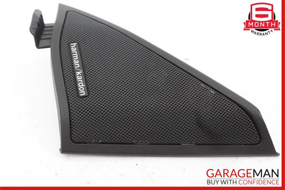 10-16 Mercedes W212 E350 Front Right Side Door Panel Tweeter Speaker Cover Black