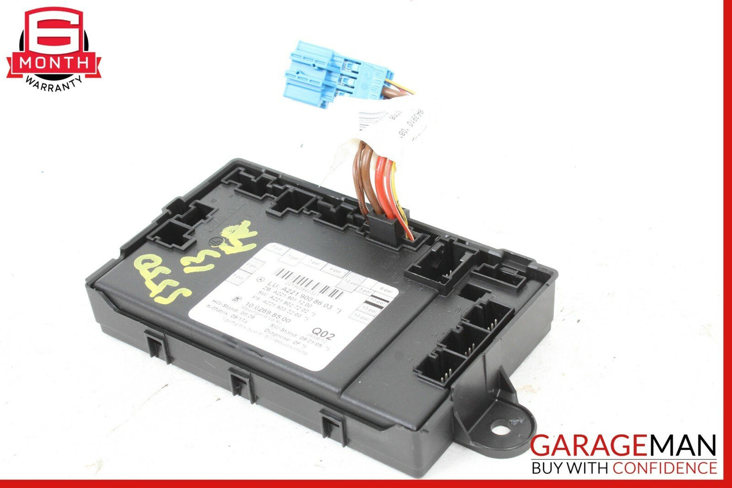 10-13 Mercedes W221 S550 Front Right Passenger Side Door Control Module Q02 OEM