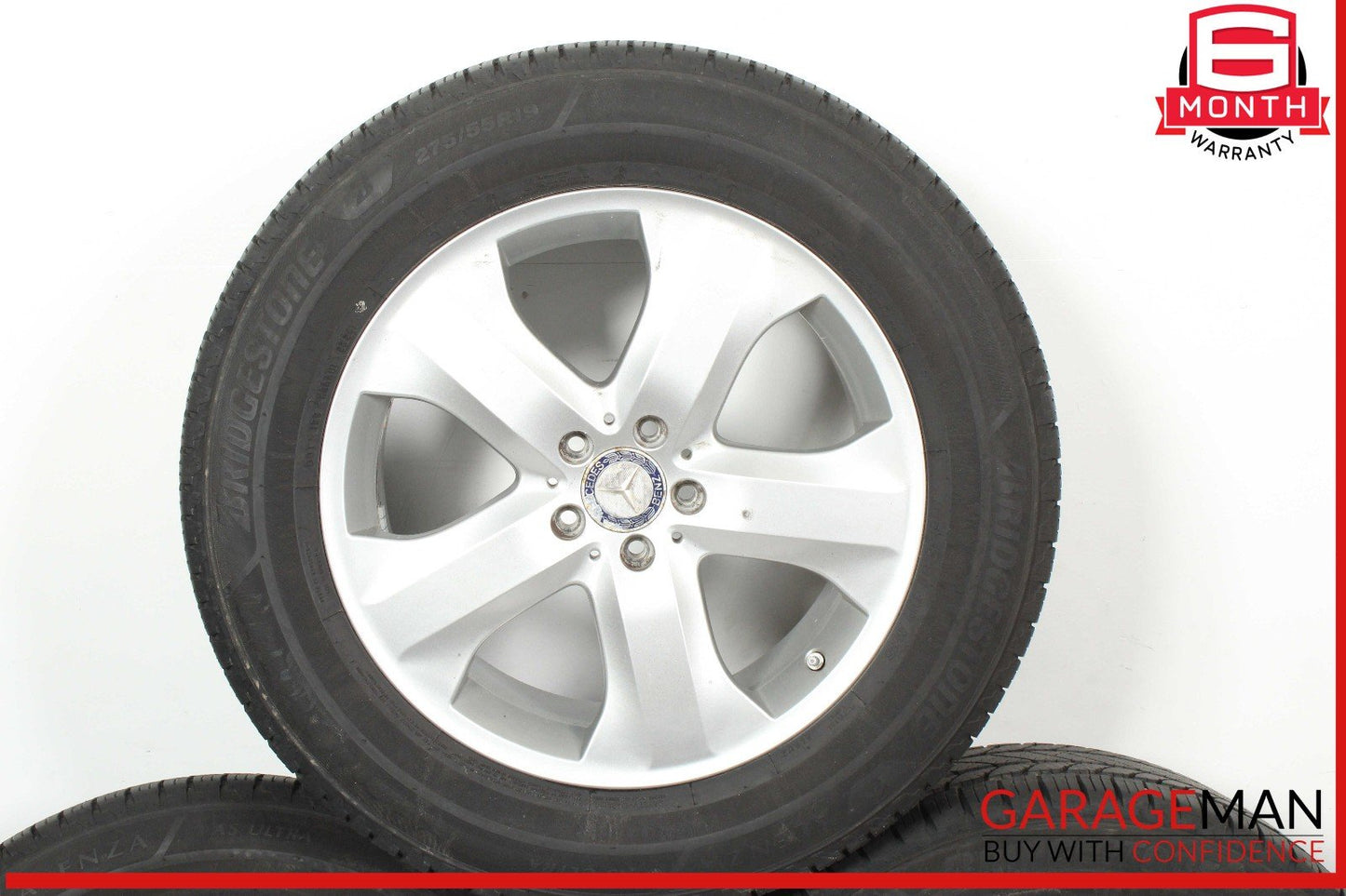 09-12 Mercedes X164 GL450 Complete Wheel Tire Rim Set 8.5Jx19H2 OEM