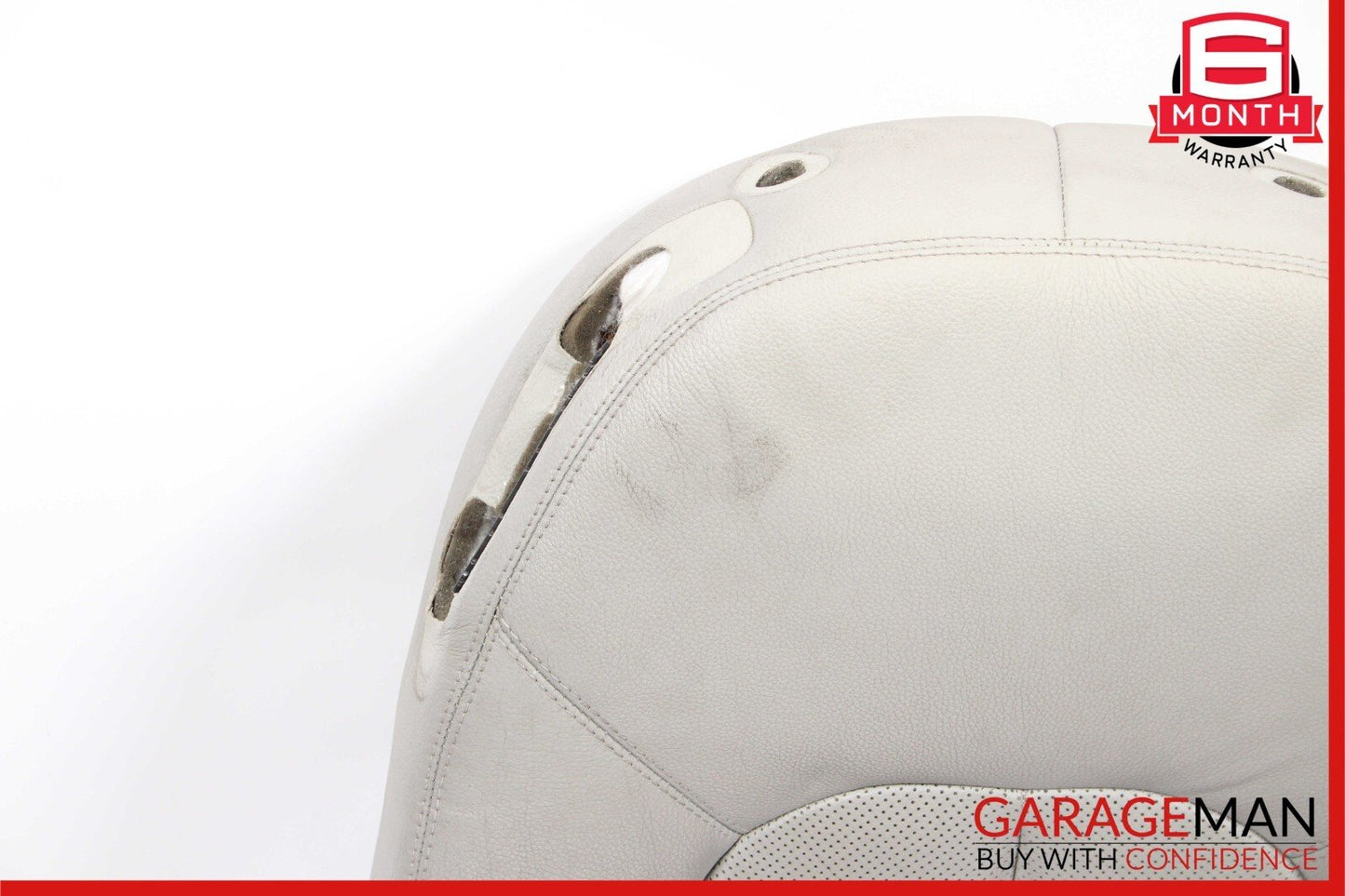 00-06 Mercedes W215 CL500 Front Right Side Top Upper Seat Cushion Gray OEM