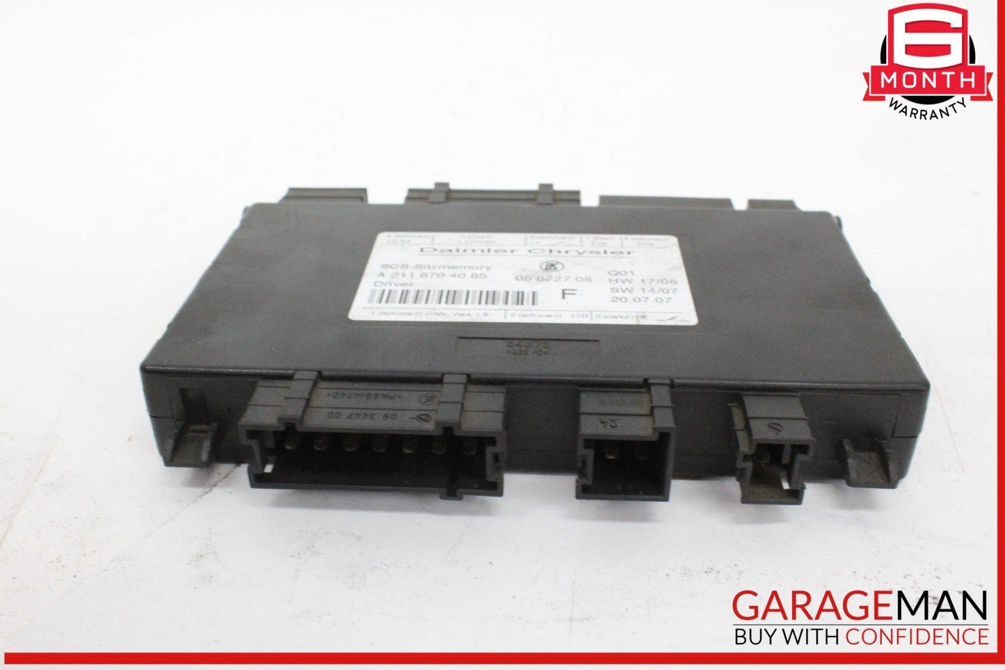 03-13 Mercedes W211 E350 E320 GL550 Front Left Seat Control Module Unit OEM