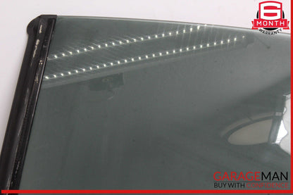 11-17 Mercedes W207 E350 Convertible Rear Left Side Quarter Door Window Glass