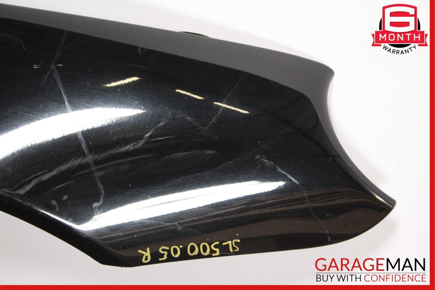 03-08 Mercedes R230 SL500 SL600 Front Right Side Wing Fender Panel Cover Black