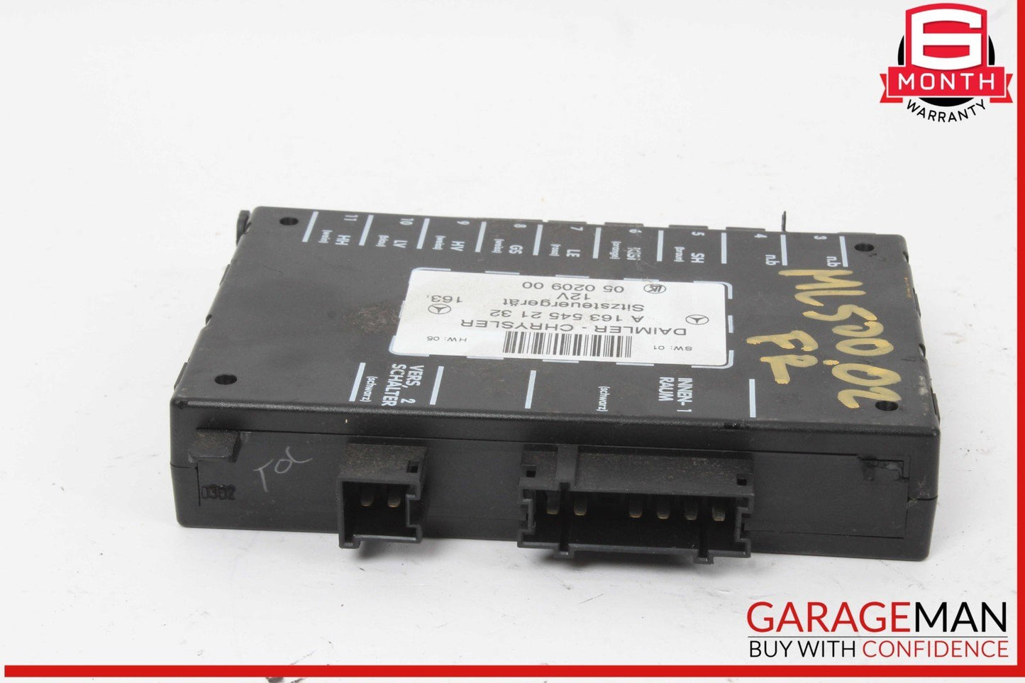 98-05 Mercedes W163 ML500 ML320 ML55 AMG Front Right / Left Seat Control Module