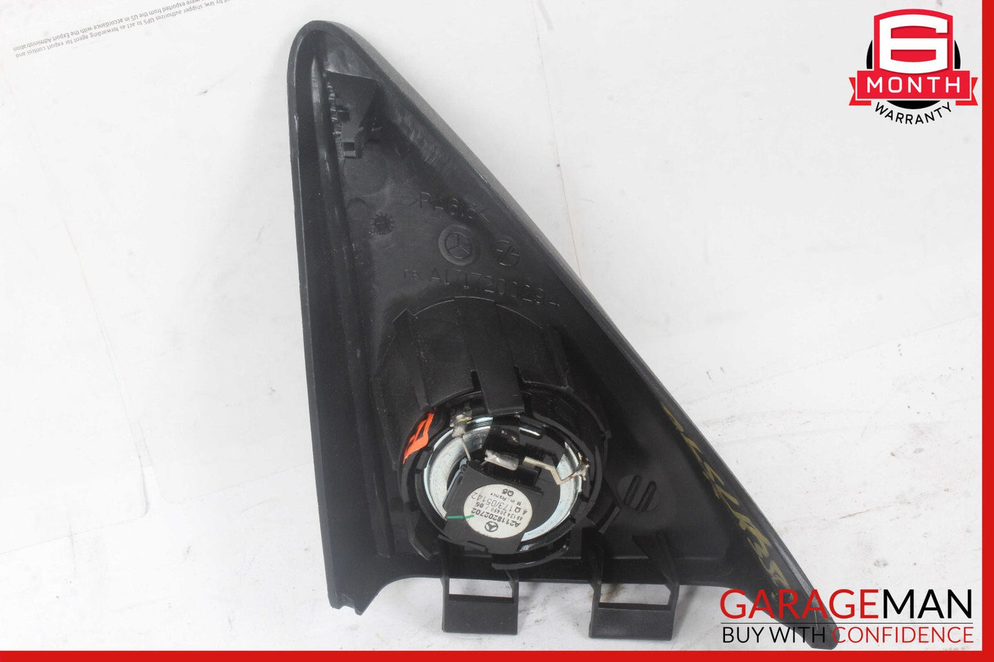 05-11 Mercedes R171 SLK300 SLK350 Front Right Side Door Tweeter Speaker Cover