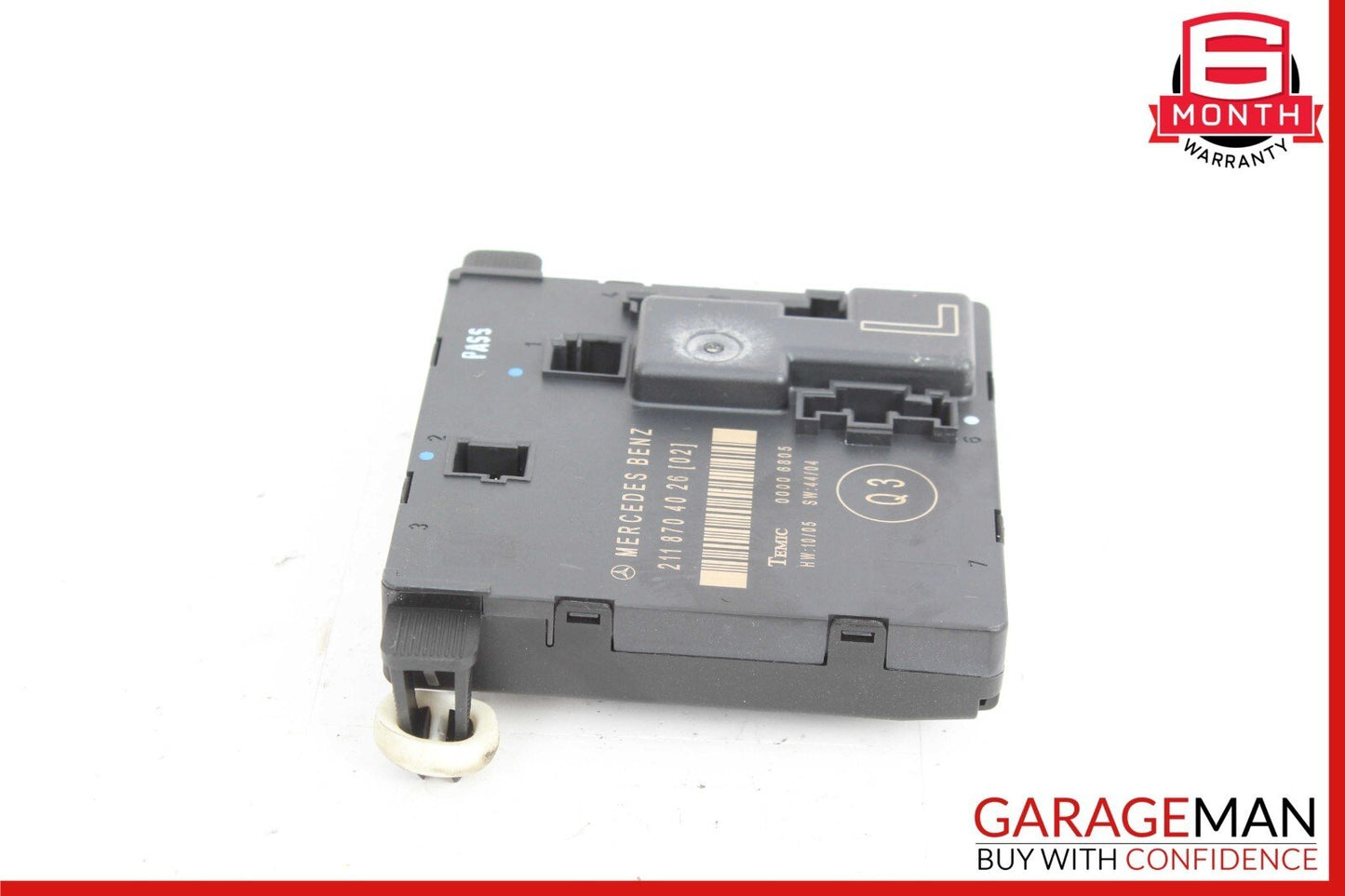 03-09 Mercedes W211 E550 E350 E55 E63 AMG Rear Left Side Door Control Module