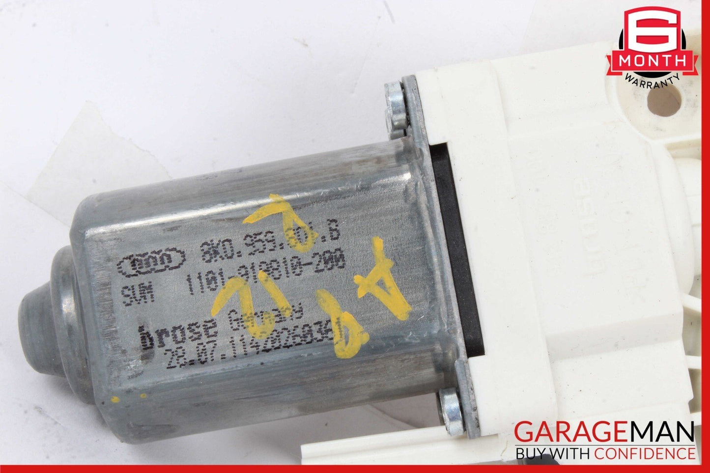 12-18 Audi A8 Quattro Front Left Side Door Window Regulator Motor OEM