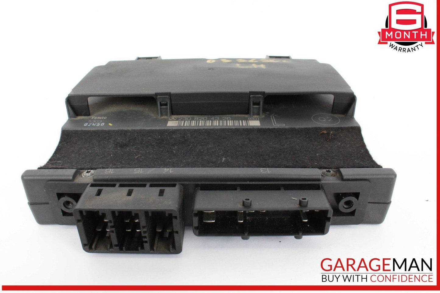 03-12 Mercedes R230 SL500 SL55 AMG Front Left Under Seat Control Module Unit OEM