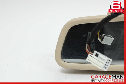08-14 Mercedes W204 C300 C250 Interior Rear View Mirror Beige OEM