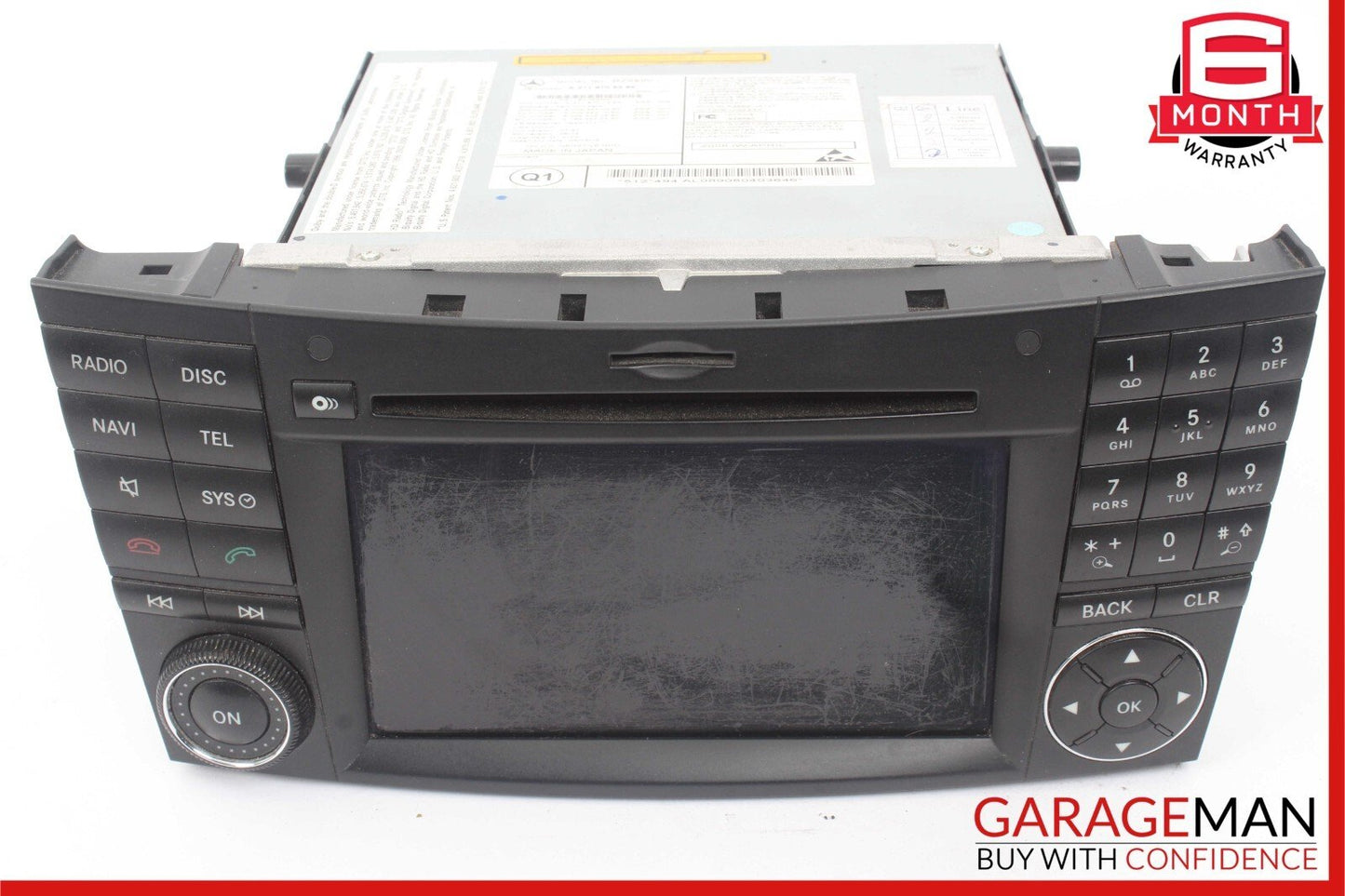 09-11 Mercedes W219 CLS550 E350 E550 Command Head Unit Navigation Radio CD OEM