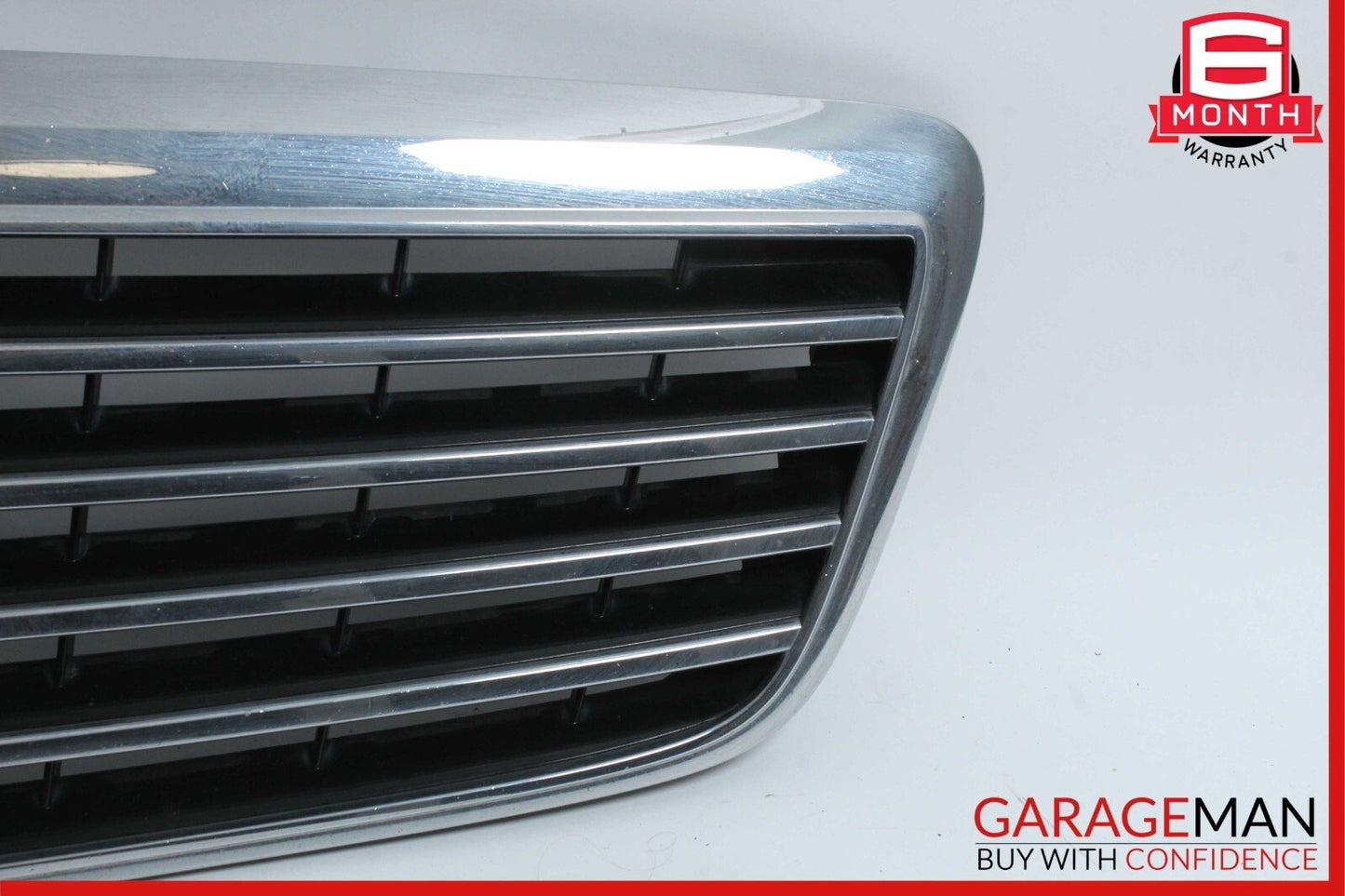07-09 Mercedes W211 E350 E550 Front Center Bumper Grill Grille Trim Cover Panel
