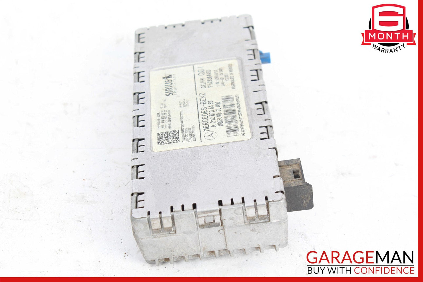 10-17 Mercedes W212 E63 Sirius Satellite Radio Receiver 2128706489 OEM