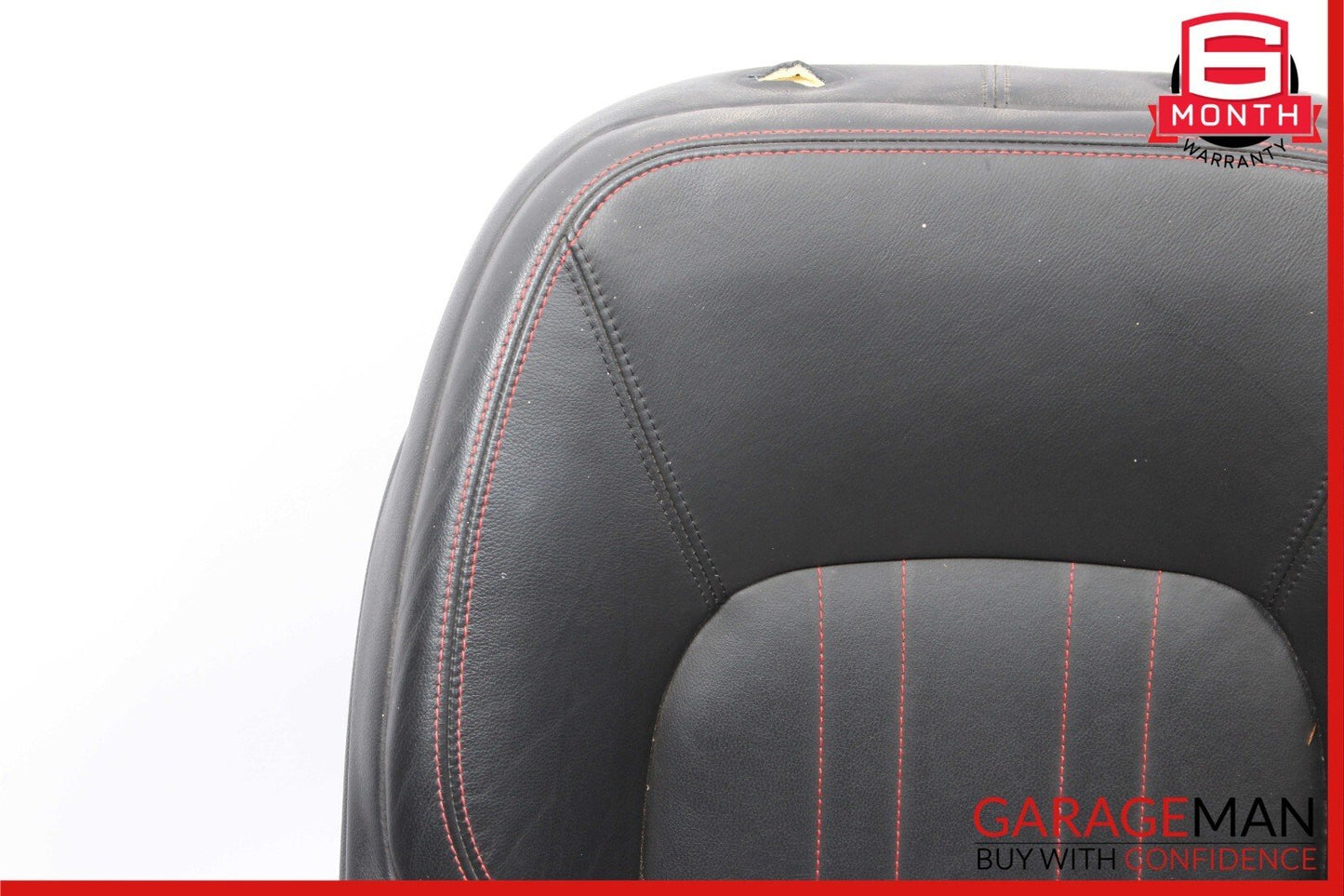14-17 Maserati Ghibli Front Left Driver Side Top Upper Seat Cushion Cover Black