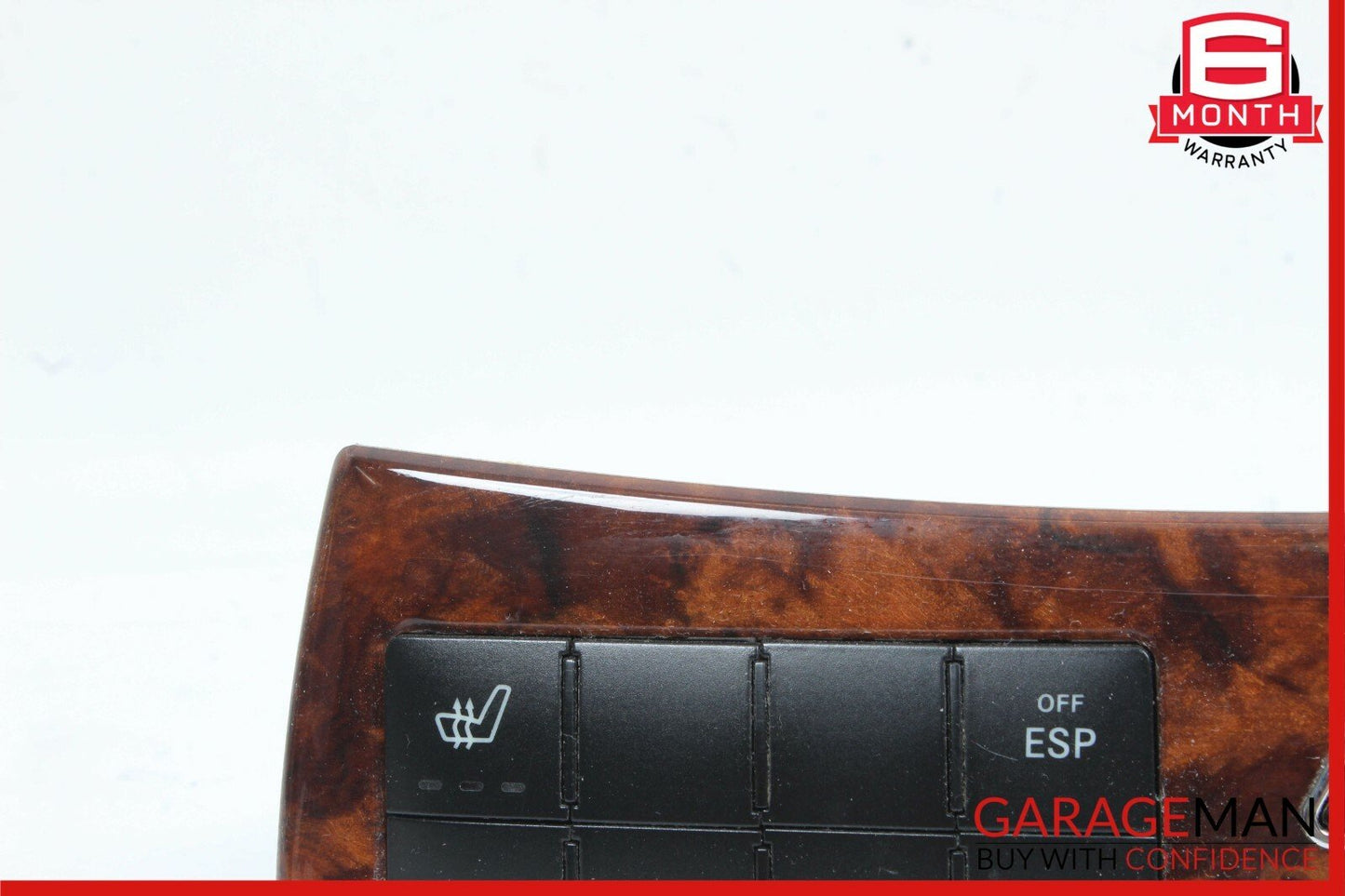 05-09 Mercedes CLK350 CLK500 CLK550 Center Dashboard Control Switch Control Wood