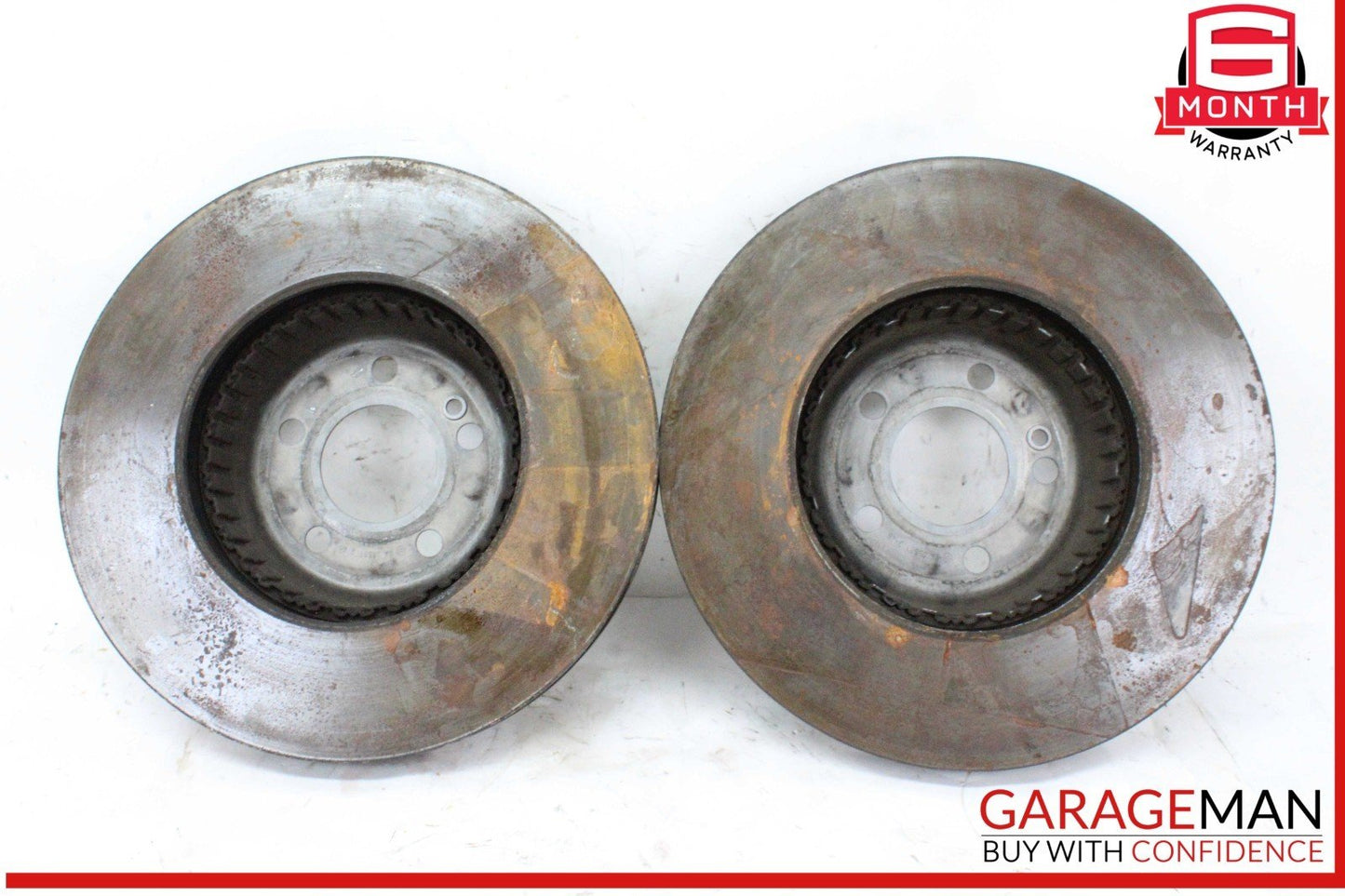 15-20 Mercedes W205 C300 C350e Front Right & Left Side Brake Rotor Disc Set of 2