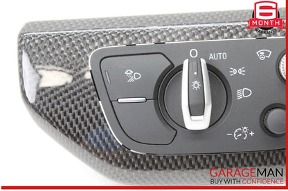 18-24 Audi S5 A4 Dash Dashboard Headlight Headlamp Control Switch 8W1853189T OEM