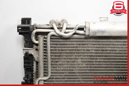 03-09 Mercedes CLS500 E500 Engine Cooling Radiator AC A/C Air Condenser Assembly