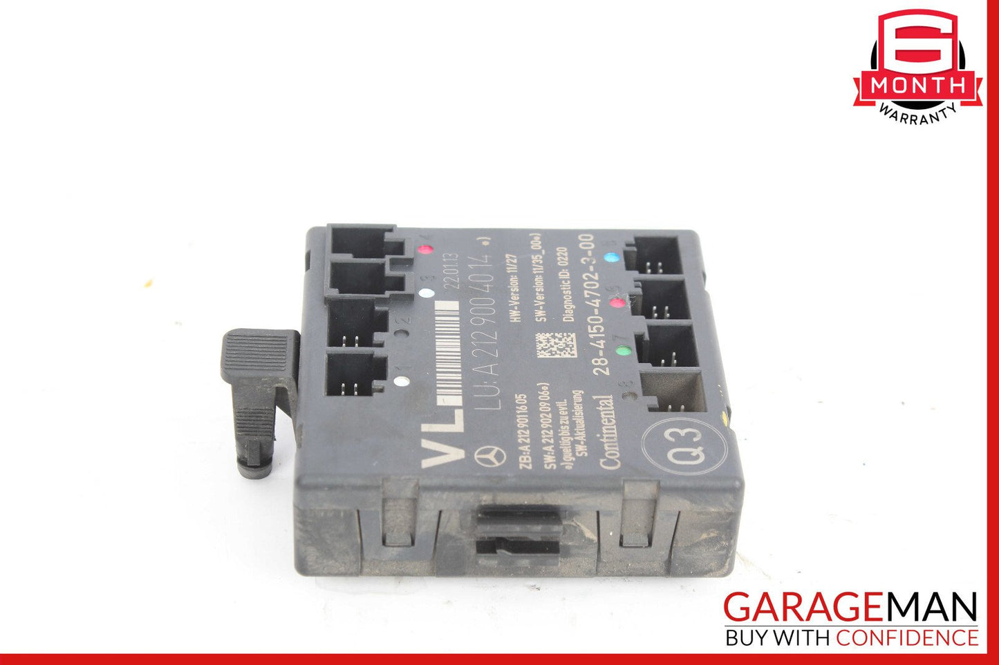 08-18 Mercedes W212 E63 C300 Front Left Side Door Control Module Unit OEM