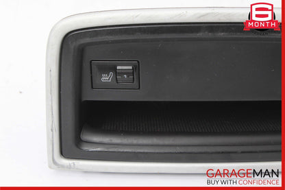03-10 Porsche Cayenne Rear Center Console Storage Tray Heated Seat Switches OEM