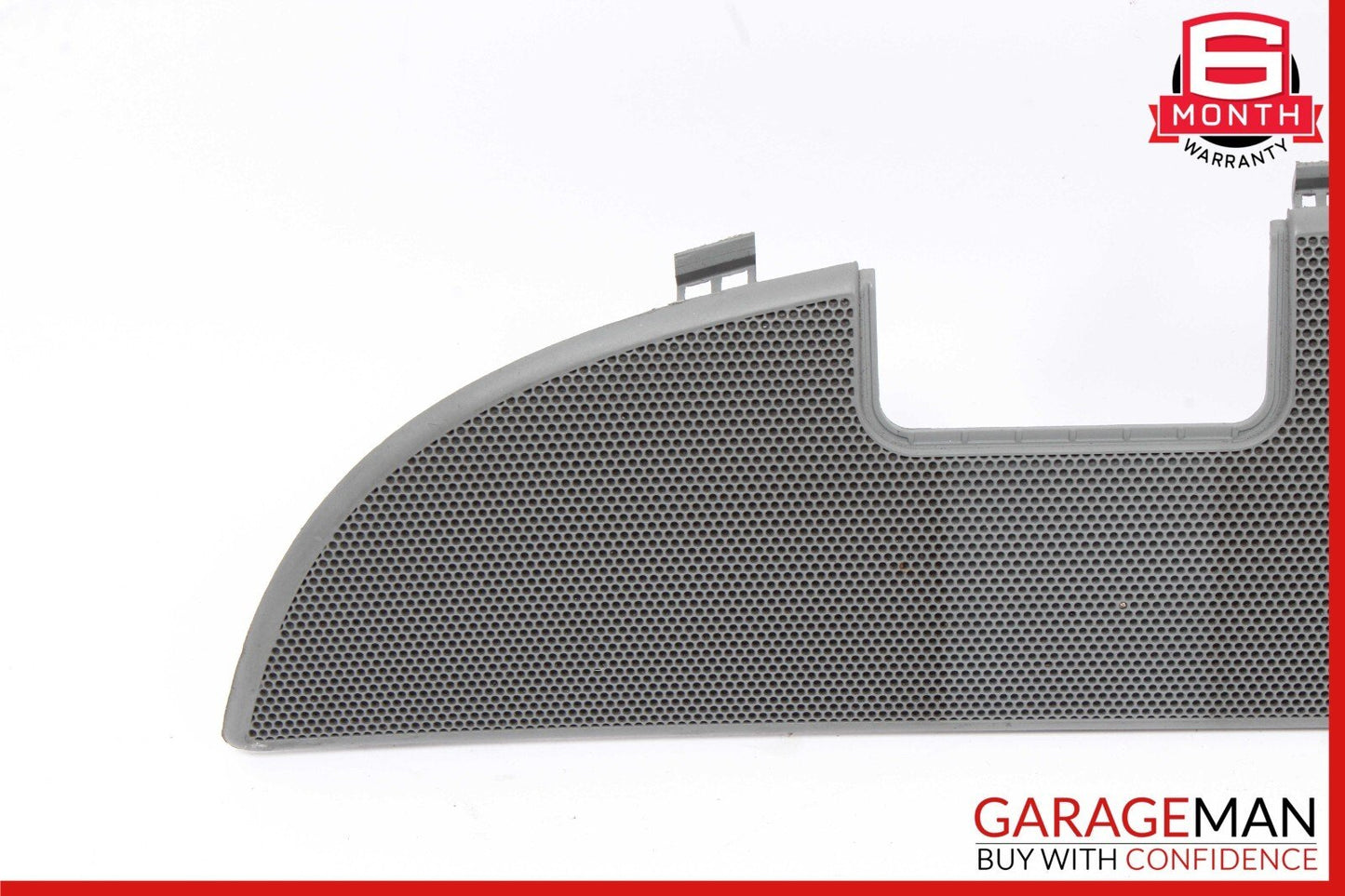 03-12 Mercedes R230 SL500 SL550 Rear Deck Speaker Cover Trim Panel Gray OEM