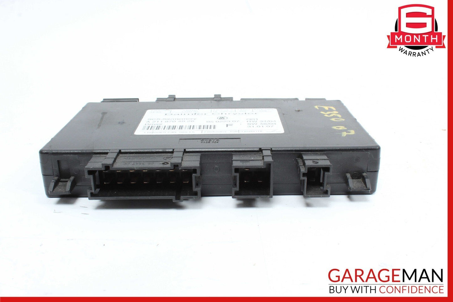 03-11 Mercedes W211 E350 GL550 CLS500 Front Left Side Seat Control Module OEM