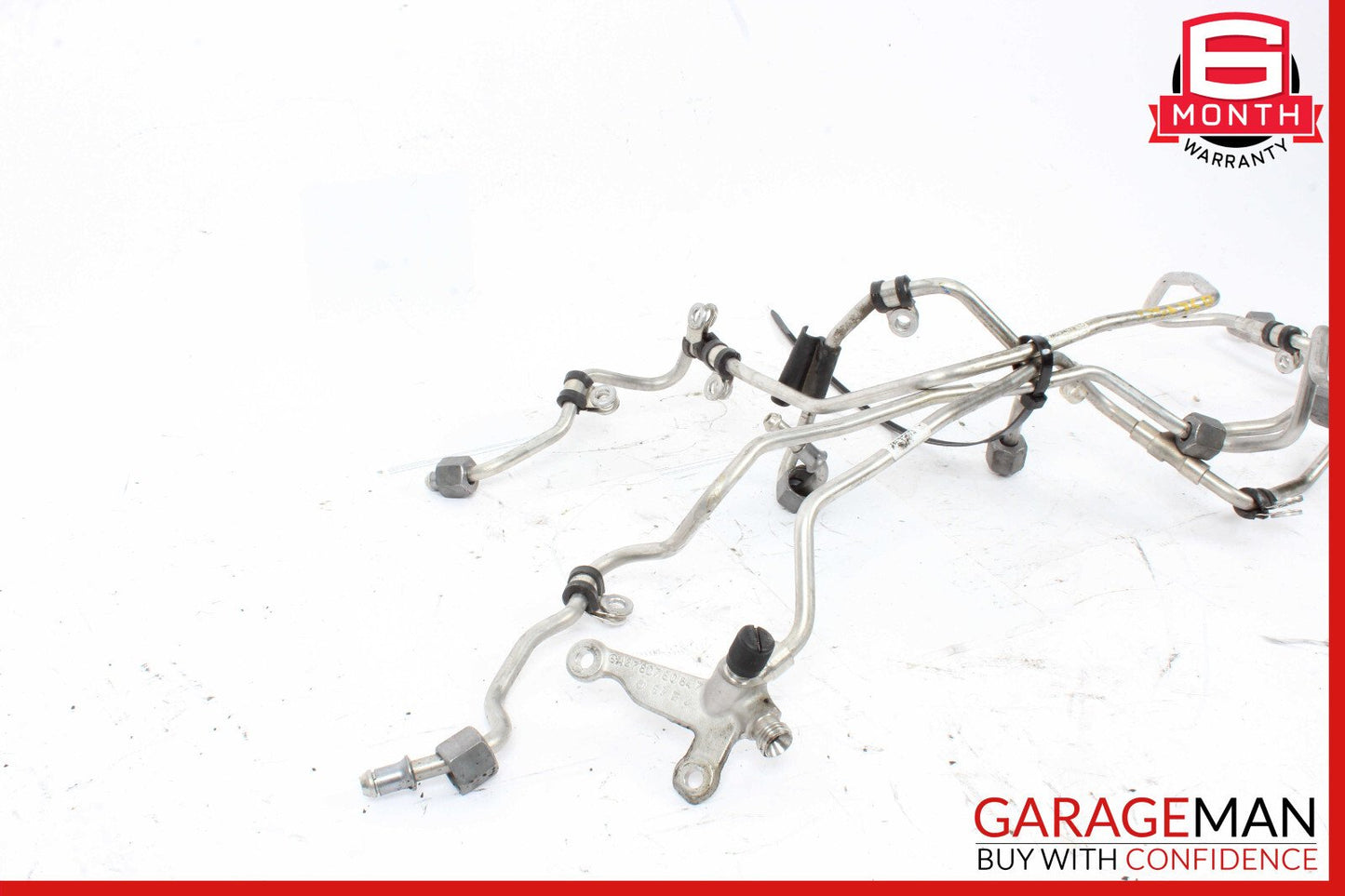 11-20 Mercedes X166 GL450 SL550 S550 M278 High Pressure Fuel Pump Line Set OEM