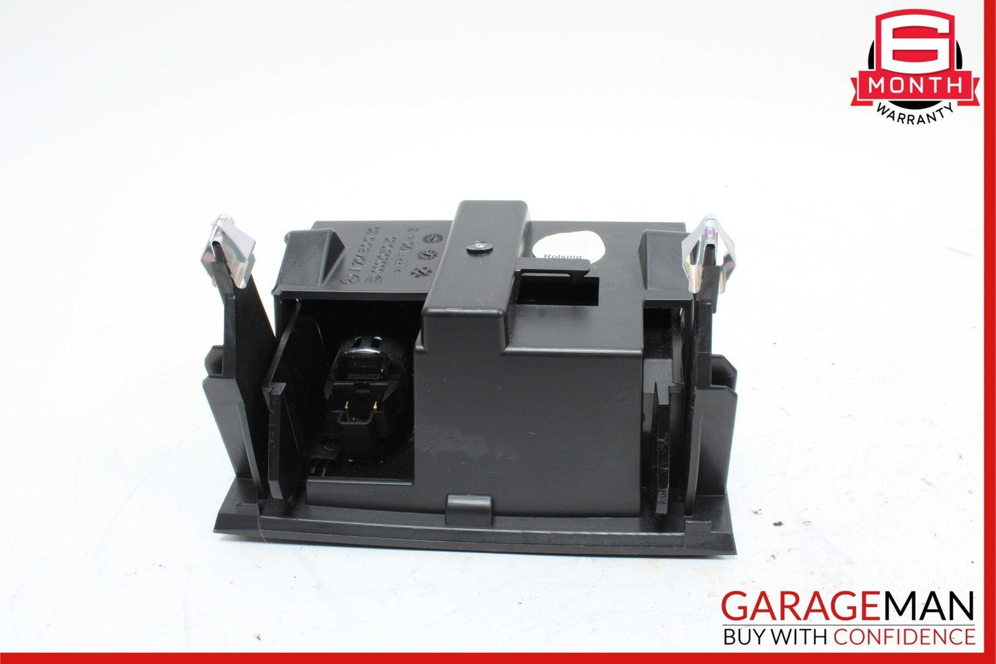 08-14 Mercedes W204 C250 C300 Rear Center Console Ashtray Power Socket Black OEM