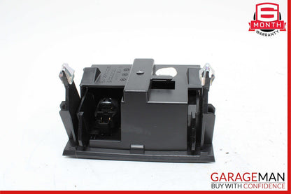 08-14 Mercedes W204 C250 C300 Rear Center Console Ashtray Power Socket Black OEM