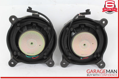98-05 Mercedes W163 ML500 Rear Right & Left Side Door Audio Speakers Set OEM