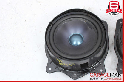 07-09 Mercedes W221 S550 Rear Left & Right Door Audio Sound Speakers Set of 2 Pc