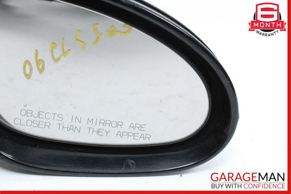 06-08 Mercedes W219 CLS500 Front Right Side Mirror Door Rear View Black OEM