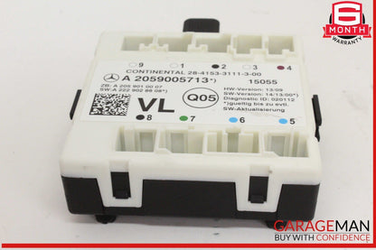 15-18 Mercedes W205 C300 Front Left Driver Side Door Control Module Unit OEM