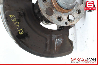 10-16 Mercedes W212 E350 Front Left Side Wheel Spindle Knuckle Hub Bearing OEM