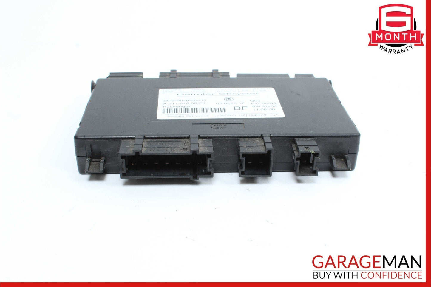 03-11 Mercedes W219 CLS550 Under Seat Control Module Front Right Side OEM