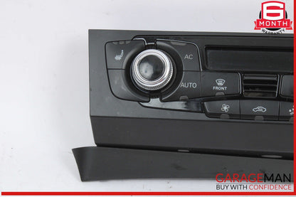13-17 Audi Q5 A4 A5 Front A/C AC Climate Control Switch Panel Assembly OEM