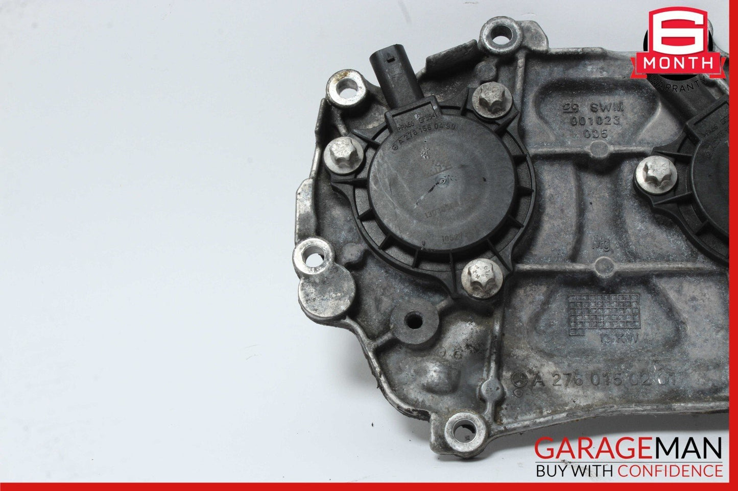 12-18 Mercedes W204 C300 Front Left or Right Engine Timing Chain Cover Plate OEM