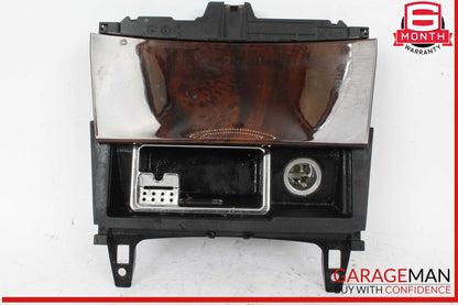 08-15 Mercedes W204 C250 C300 Center Console Ashtray Ash Tray Compartment Wood