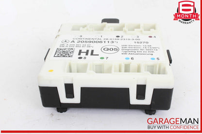 15-20 Mercedes W205 C300 Rear Left Driver Side Door Control Module Unit OEM