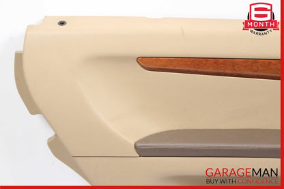 06-10 Mercedes W251 R500 Rear Left Driver Side Interior Door Panel OEM